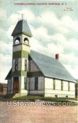 Congregational Church in Norfolk, New York