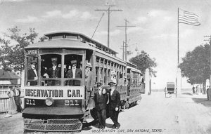 Observation Car Reproduction - San Antonio, Texas TX  