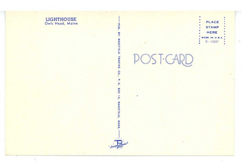 ME - Owls Head. Lighthouse