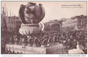 France Carnival de Nice 1928 La Grenade grand char