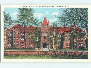 Unused W-Border SCHOOL BUILDING Rochester New York NY J8329