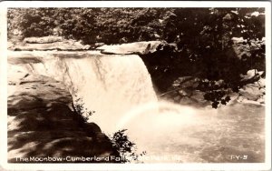 RPPC, Moonbow-Cumberland Fall State Park KY c1952 Vintage Postcard Q55