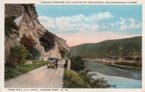 13551 Chesapeake & Ohio Canal at Harpers Ferry, West Virginia 1922