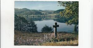 BF31911 lac d aydat auvergne lac de barrage   france front/back image