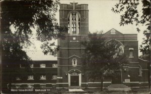 Cherokee IA Presbyterian Church c1910 Real Photo Postcard