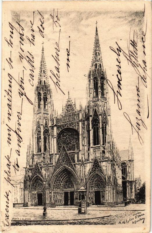 CPA ROUEN-Église St-OUEN (269591)