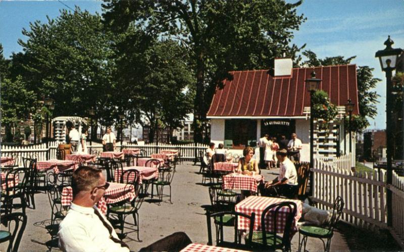 La Guinguette Open Air Restaurant - Montreal QC, Quebec, Canada