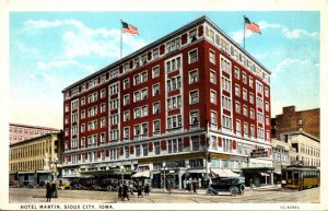 Iowa Sioux City The Martin Hotel Curteich