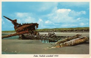 US    PC4952 PETER IREDALE WRECKED 1906, OREGON COAST