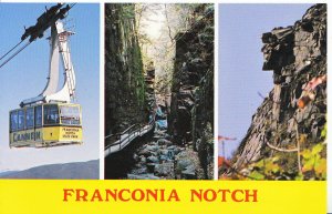 America Postcard - Views of Franconia Notch - New Hampshire    P55