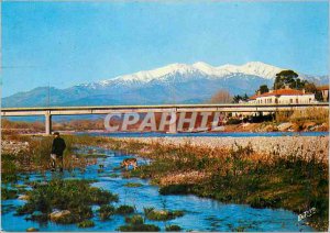 Postcard Modern Roussillon Vallespir The Bulu Station Liver The Bridge Tech a...