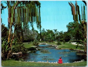 M-54744 Water Lili Pond at Anaheim City Park Anaheim California