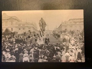 '09, Alaska-Yukon Expo,Seattle,The Washington Statue, D.A.R.,   Old Postcard