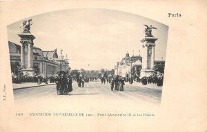 Lot289 exposition universelle 1900 pont alexandre III et les palais paris france