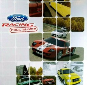 Ford Racking Full Blown Vintage Arcade Flyer Original 2006 Art 8.5 x 11 Retro