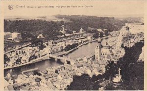 Belgium Dinant Vue prise des Glacis de la Citadelle Avant la guerre 1914-1918