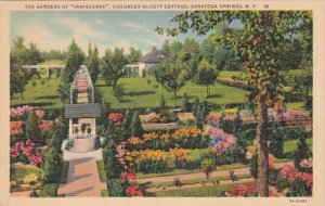 New York Saratoga Springs The Gardens Of Inniscarra Chauncey Olcott Cottage C...