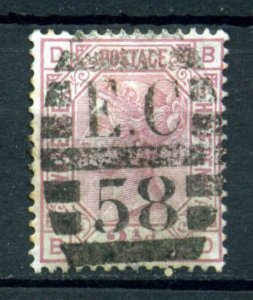 509594 Great Britain 1876 year Queen Victoria 21/2p used