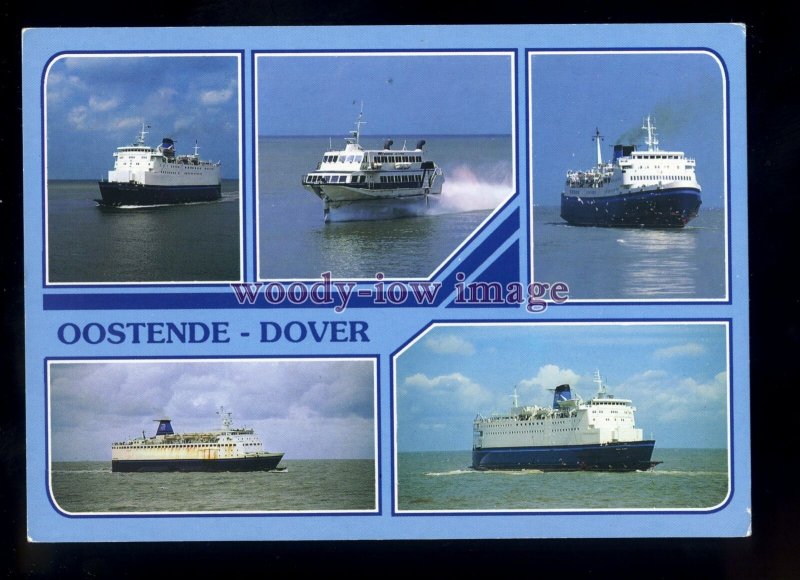 FE3128 - Oostende - Dover Ferries - multiview postcard
