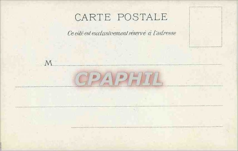 Postcard Ancient Church (map 1900)