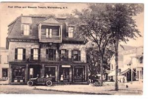 Post Office & Masonic Temple, Warrensburg NY