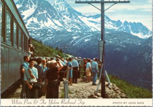 Postcard Alaska White Pass & The Yukon Railroad Trip