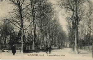 CPA CASTRES Promenade des Lices (1087512)