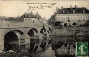 CPA COULANGES-sur-YONNE - Le Pont (657156)