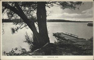 Orono Maine ME The Ferry c1910 Vintage Postcard