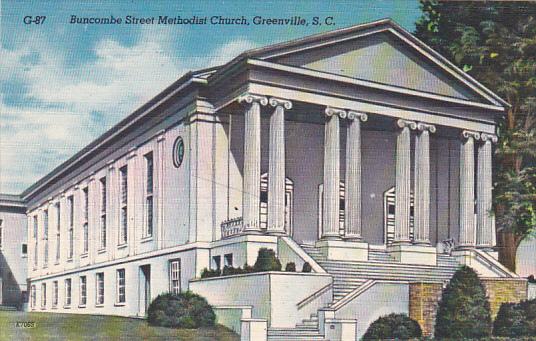 South Carolina Greenville Buncombe Street Methodist Church