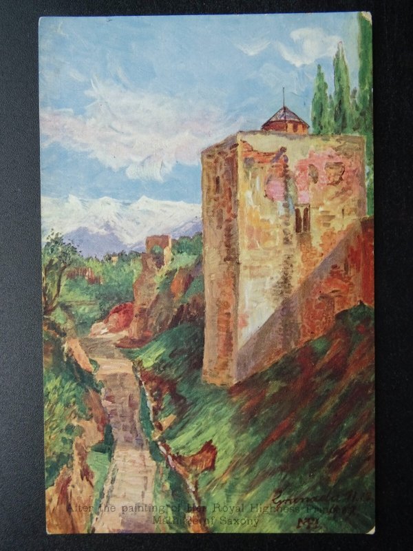 8 Royal Artist H.R.H MATHILDA Princess of Saxony THE GENTLEWOMAN c1905 Postcard