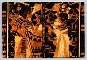 King Tutankhamun  Ivory Chest   Egypt  Postcard