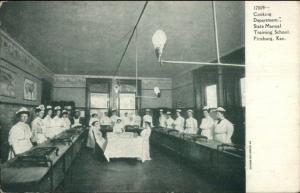 Pittsburg KS Cooking Dept Training School c1910 Postcard