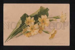 3052401 Yellow Bouquet by C. KLEIN vintage Meissner & Buch 1514