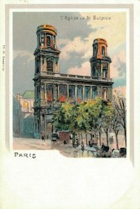 France - Paris L'Eglise de St Sulpice 04.05