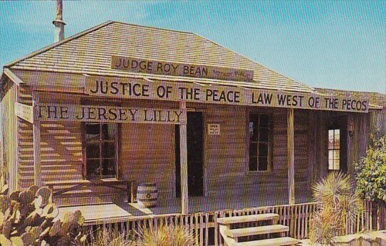 Judge Roy Beans Court House Langtry Texas