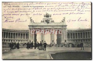 Old Postcard Brussels L & # 39arcade centennial