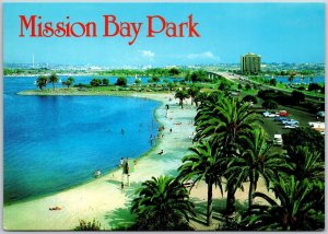 1987 Mission Bay Park San Diego California CA Water Playground Posted Postcard