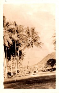 Hawaii Island Scene Real Photo