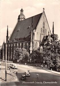 BG772 messestadt leipzig thomaskirche car voiture   CPSM 14x9.5cm germany