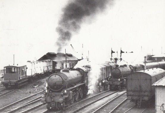 Engine 61271 & 62034 Leaving Mallaig Highlands in 1960 Train Railway Postcard