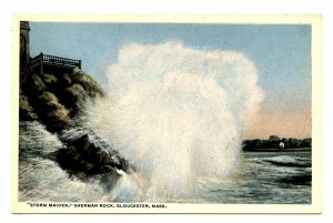 MA - Gloucester. Storm Maiden, Sherman Rock