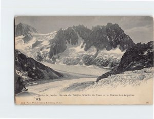 Postcard Montbl. du Tacul et la Chaine des Aiguilles, Séracs du Talèfre, France