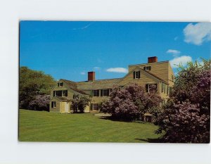 Postcard The Wentworth Coolidge Mansion Portsmouth New Hampshire USA