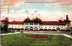 Postcard Bathing Pavilion in Redondo, California