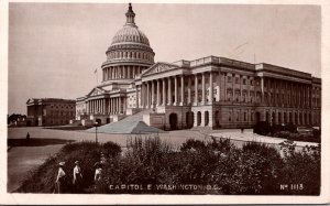 Washington D C United States Capitol Real Photo