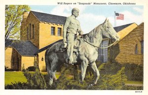 Will Rogers Monument Will Rogers Favourite Horse Soapsuds Claremore OK 
