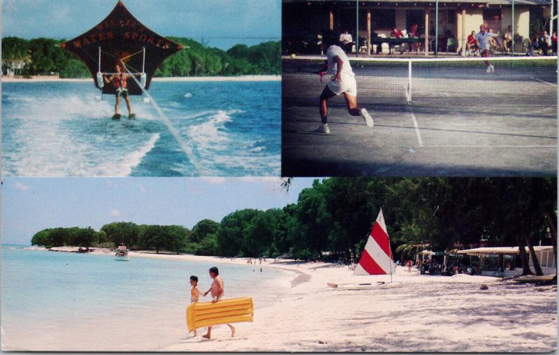 Paradise Beach Hotel St. Michael Barbados West Indies c1976 Vintage Postcard D73