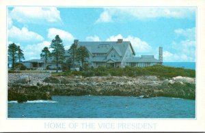 Maine Kennbunkport Summer Home Of Vice President George Bush