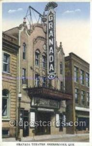 Granada Theatre Sherbrooke, Que Unused 